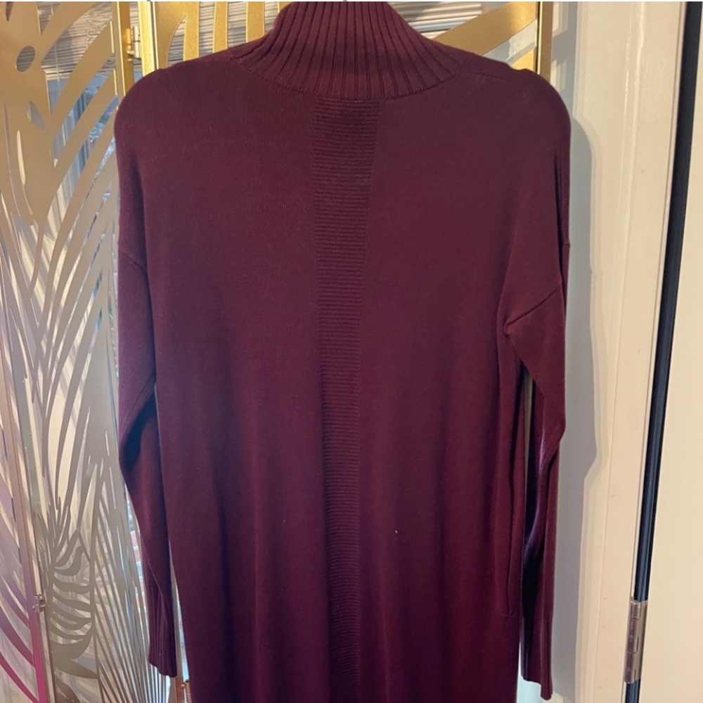 Lululemon Athletica Red Turtleneck Sheath Dress - Picture 7 of 8